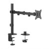 SUPPORTO DA TAVOLO GIREVOLE E INCLINABILE PER MONITOR/TV 9KG (3 PERNI - 1 BRACCIO) DA 17-32 - COLORE NERO