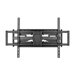 SUPPORTO ROTANTE - INCLINAZIONE E LIVELLA PER MONITOR/TV 120KG DA 60-120 - COLORE NERO