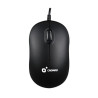 MOUSE USB 2.0 CROMAD X51 - 3 PULSANTI - CAVO DA 1,50 M - NERO