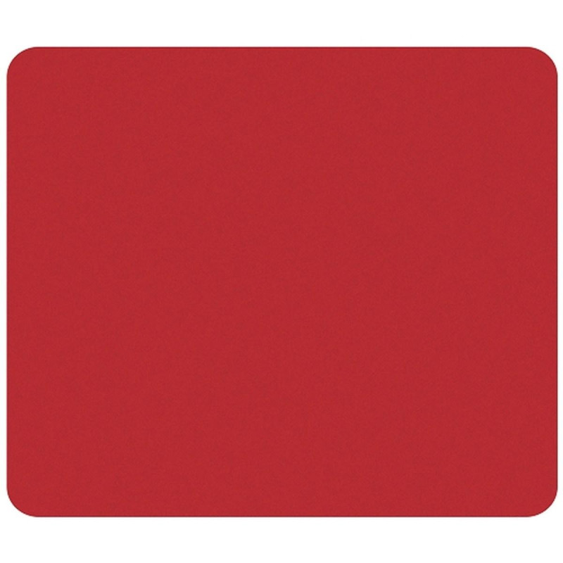 TAPPETINO STANDARD FELLOWES - SUPERFICIE IN POLIESTERE E BASE IN SCHIUMA - 23X19 CM - COLORE ROSSO