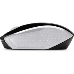 MOUSE USB WIRELESS HP 200 1000 DPI - 3 PULSANTI - USO AMBIDESTRO - COLORE NERO/ARGENTO
