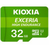 KIOXIA EXCERIA SCHEDA MICRO SDHC AD ALTA RESISTENZA 32GB UHS-I V10 CLASSE 10 CON ADATTATORE