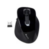 MOUSE USB WIRELESS NGS BOW 1600 DPI - 4 PULSANTI - UTILIZZO PER DESTRIMANI - COLORE NERO