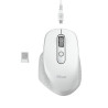 MOUSE WIRELESS RICARICABILE TRUST OZAA 2400 DPI - 5 PULSANTI - SCORRIMENTO VERTICALE E ORIZZONTALE - ERGONOMICO - UTILIZZO PER D