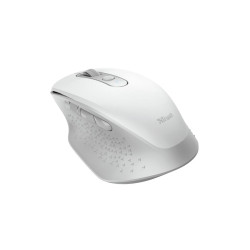 MOUSE WIRELESS RICARICABILE TRUST OZAA 2400 DPI - 5 PULSANTI - SCORRIMENTO VERTICALE E ORIZZONTALE - ERGONOMICO - UTILIZZO PER D