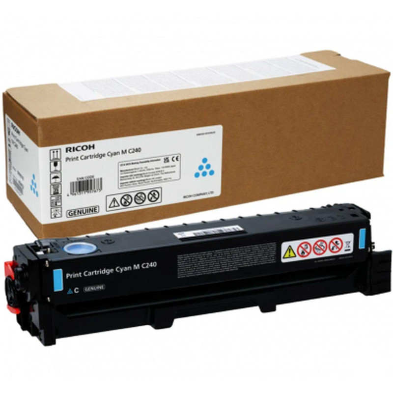 TONER ORIGINALE (408452, M C240C) RICOH P C200W, M C240FW (4,5K) CIANO