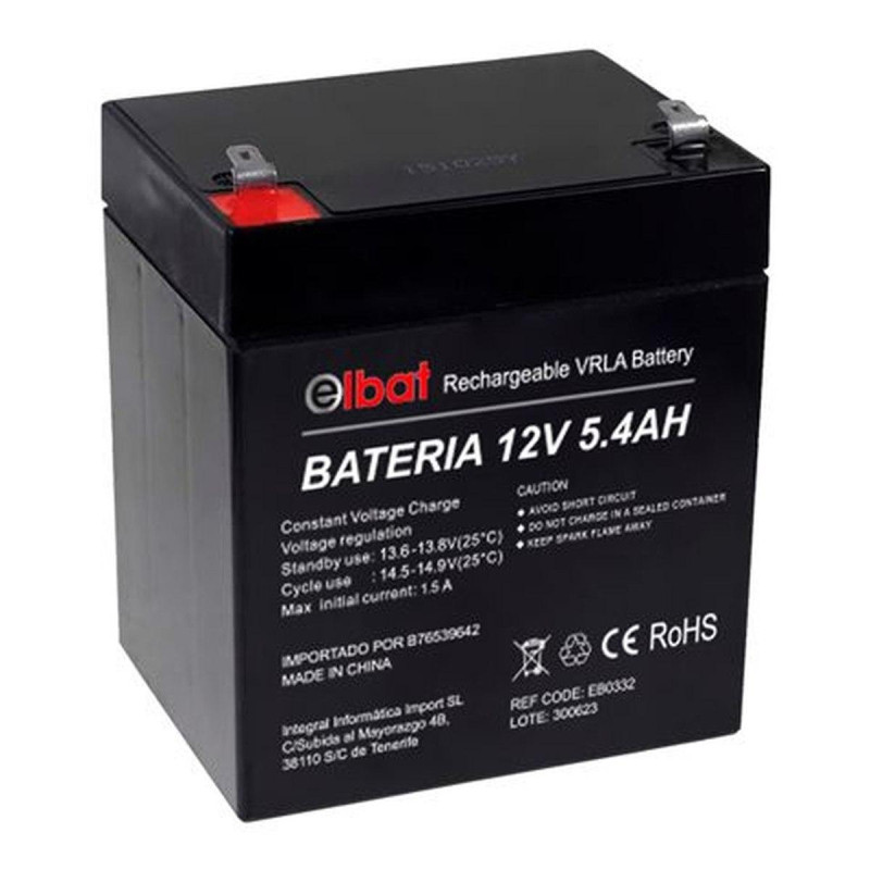 BATTERIA ELBAT 12V - 5.4AH