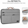CUSTODIA SUBBLIM AIR PADDING 360 - 380X275X30 MM - PROTEZIONE A 360º CON AIR PADDING - TASCHE MULTIPLE - RESISTENTE E DUREVOLE -