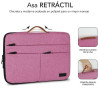 CUSTODIA SUBBLIM AIR PADDING 360 - 380X275X30 MM - PROTEZIONE A 360º CON AIR PADDING - TASCHE MULTIPLE - RESISTENTE E DUREVOLE -