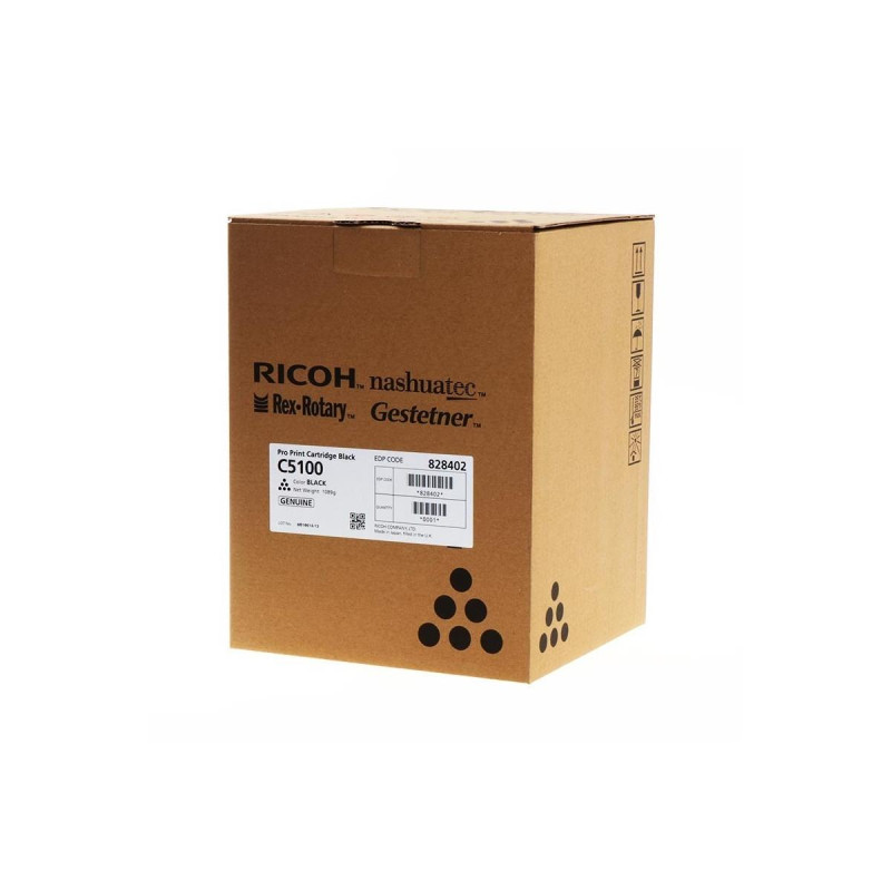 TONER ORIGINALE (828402) RICOH PRO C5100, PRO C5110 (30K) NERO