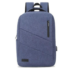 ZAINO PER LAPTOP SUBBLIM CITY BACKPACK - 15,6" - SCOMPARTO IMBOTTITO - RESISTENTE ALL'ACQUA - PORTA USB - COLORE BLU