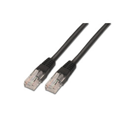 CAVO DI RETE AISENS PATCH CORD RJ45 CAT.5E UTP AWG24 - 0,5 M - 10/100 MBIT/S - COLORE NERO