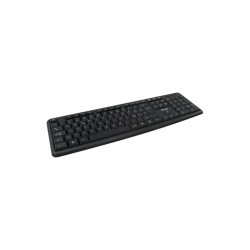 EQUIP PACK TASTIERA USB + MOUSE USB 1000DPI 3 PULSANTI - USO AMBIDESTRO - CAVO 1,35M - COLORE NERO - ITALIANO