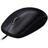 MOUSE USB LOGITECH M90 1000 DPI - 3 PULSANTI - USO AMBIDESTRO - COLORE NERO