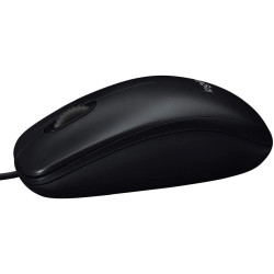 MOUSE USB LOGITECH M90 1000 DPI - 3 PULSANTI - USO AMBIDESTRO - COLORE NERO