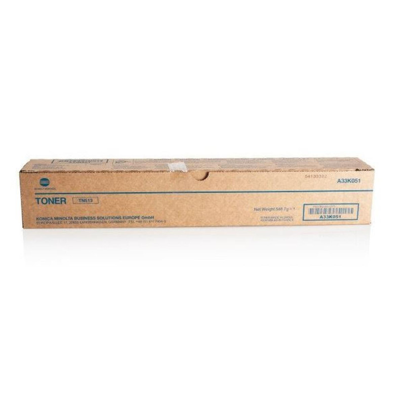 TONER ORIGINALE (TN513, A33K051) MINOLTA BIZHUB 454E, 554E (27K)