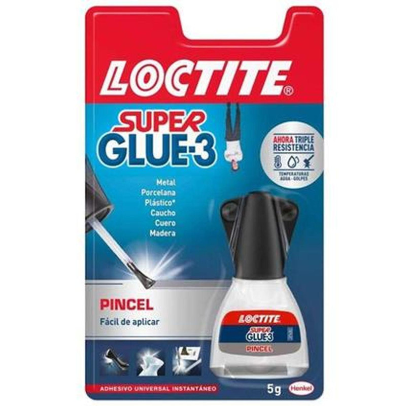 LOCTITE SUPER COLLA GLUE-3 BRUSH 5GR