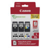 MULTIPACK ORIGINALE (PG-540L + CL-541XL, 5224B015) CANON MG2150 + 50FOGLI CARTA FOTOGRAFICA