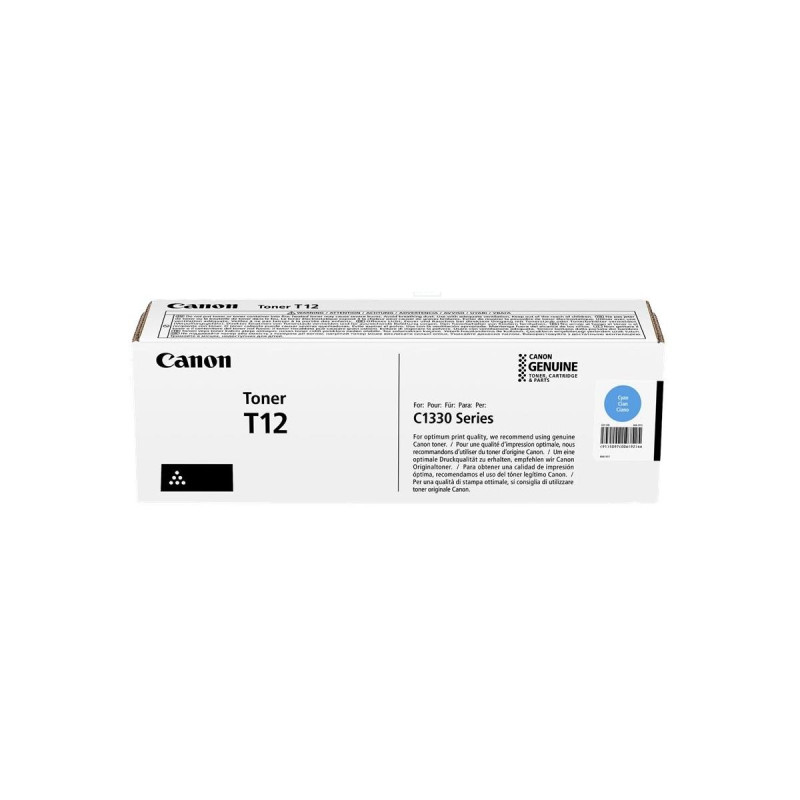 TONER ORIGINALI (5097C006, T12) CANON X C1333IF (5,3K) CIANO