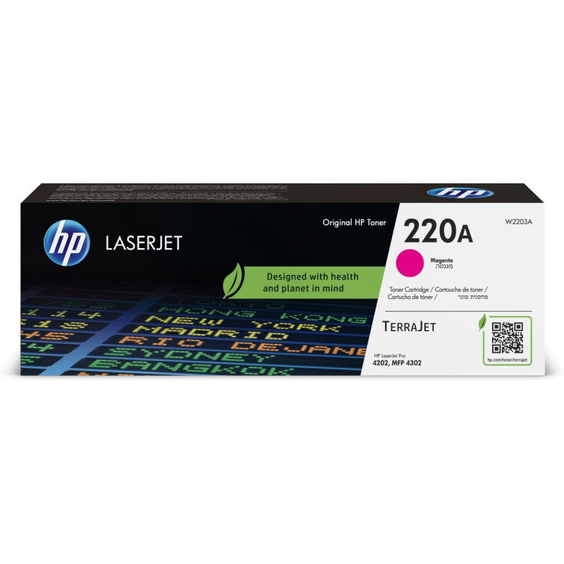 TONER ORIGINALE (W2203A, 220A) HP LASERJET PRO MFP 4302FDN (1,8K) MAGENTA