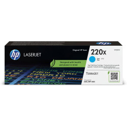 TONER ORIGINALE (W2201X, 220X) HP LASERJET PRO MFP 4302FDN (5,5K) CIANO XL