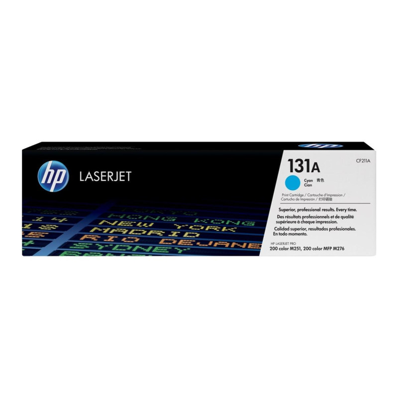 TONER ORIGINALE (CF211A, 131A) HP LASERJET PRO 200 COLOR MFP M276 (1,8K) CIANO