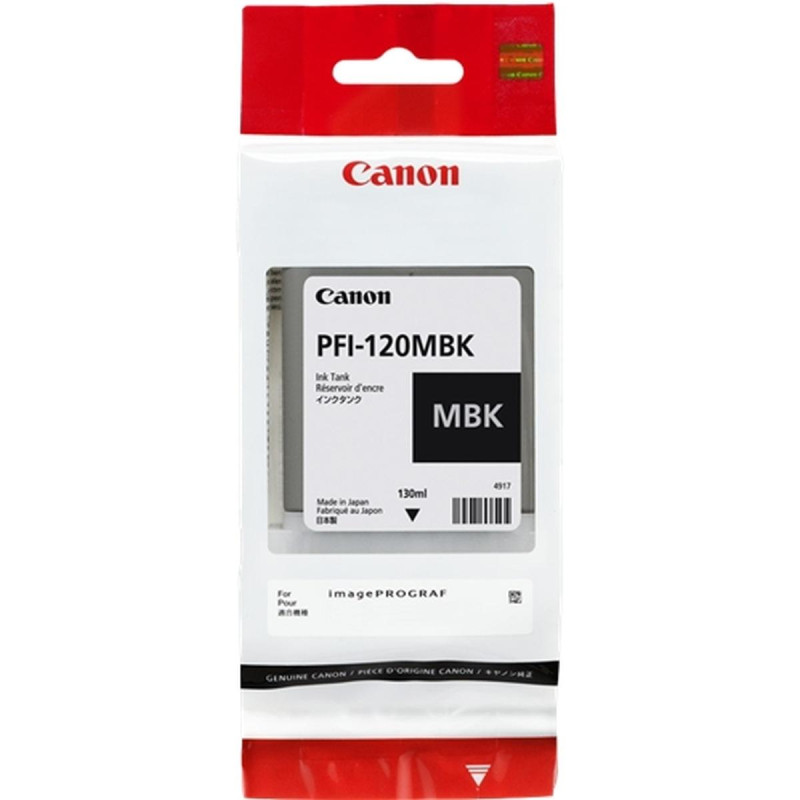 CARTUCCIA ORIGINALE (PFI-120MBK, 2884C001) CANON TM-200 | NERO MATTE