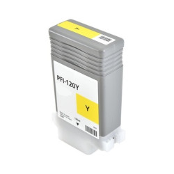 CARTUCCIA COMPATIBILE (PFI-120M, 2888C001) PER CANON TM-200 (130ML) GIALLO