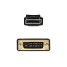 CAVO CONVERTITORE NANOCABLE DISPLAYPORT/MA DVI/M - 1,0 M - COLORE NERO
