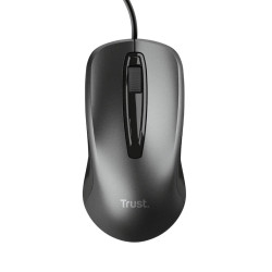 MOUSE USB TRUST 1200 DPI - 3 PULSANTI - USO AMBIDESTRO - CAVO DA 1,70 M