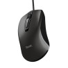 MOUSE USB TRUST 1200 DPI - 3 PULSANTI - USO AMBIDESTRO - CAVO DA 1,70 M