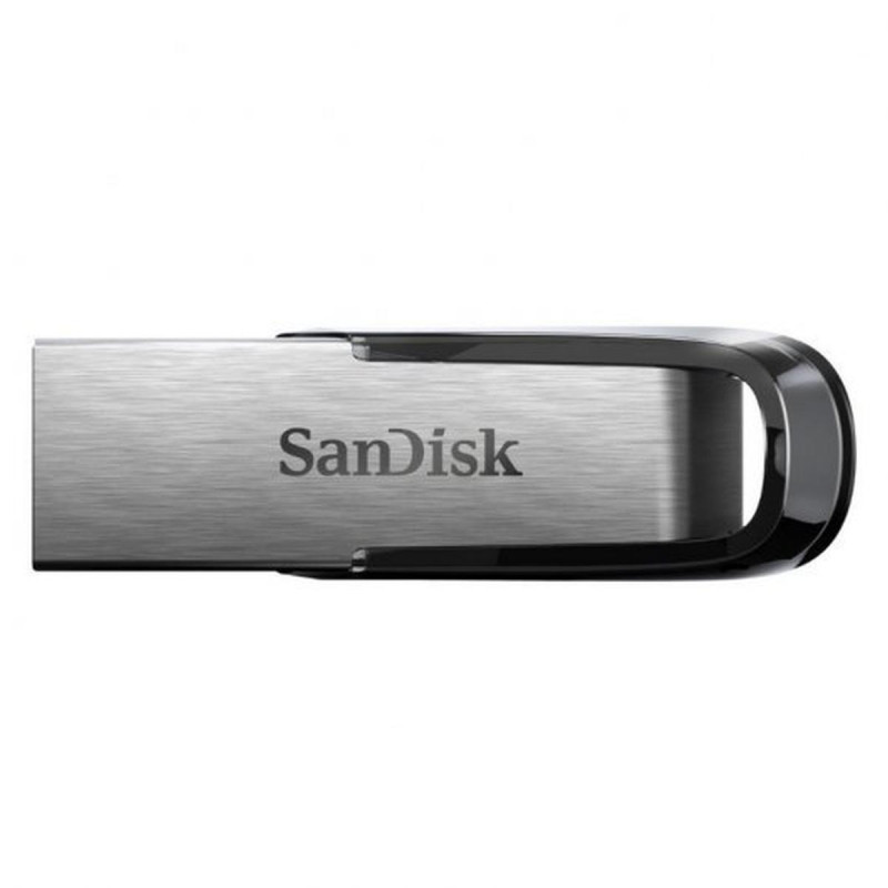 PENDRIVE SANDISK ULTRA FLAIR MEMORIA USB 3.0 128GB - SENZA COVER - COLORE ACCIAIO/NERO