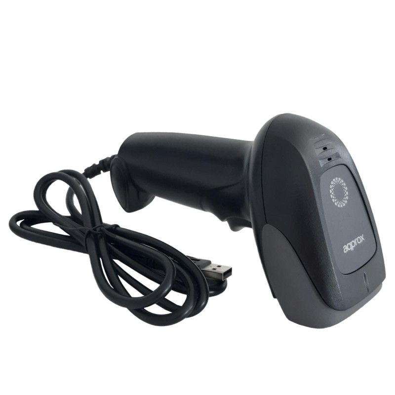 LETTORE DI CODICI A BARRE USB CIRCA 1D/2D - INDICATORE LED E SEGNALATORE ACUSTICO - VELOCITÀ DI SCANSIONE 30 FPS - TRIGGER AUTOM