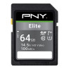 SCHEDA SD PNY ELITE SDXC 64 GB U1 V10 CLASSE 10
