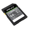 SCHEDA SD PNY ELITE SDXC 64 GB U1 V10 CLASSE 10