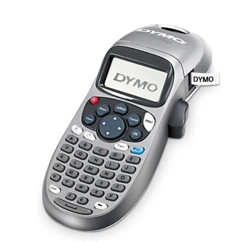 STAMPANTE PER ETICHETTE PORTATILE DYMO LETRATAG LT100H - SCHERMO LCD - VELOCITÀ 6,8 MM/SEC - STAMPA SU 2 RIGHE - MEMORIA PER 9 E