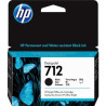 CARTUCCIA ORIGINALE (3ED70A, 712) HP DESIGNJET T230 (38ML) NERO