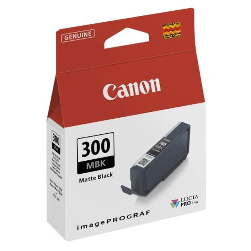 CARTUCCIA ORIGINALE (4192C001, PFI-300MBK) CANON IPF PRO-300 (14ML) NERO MATTE