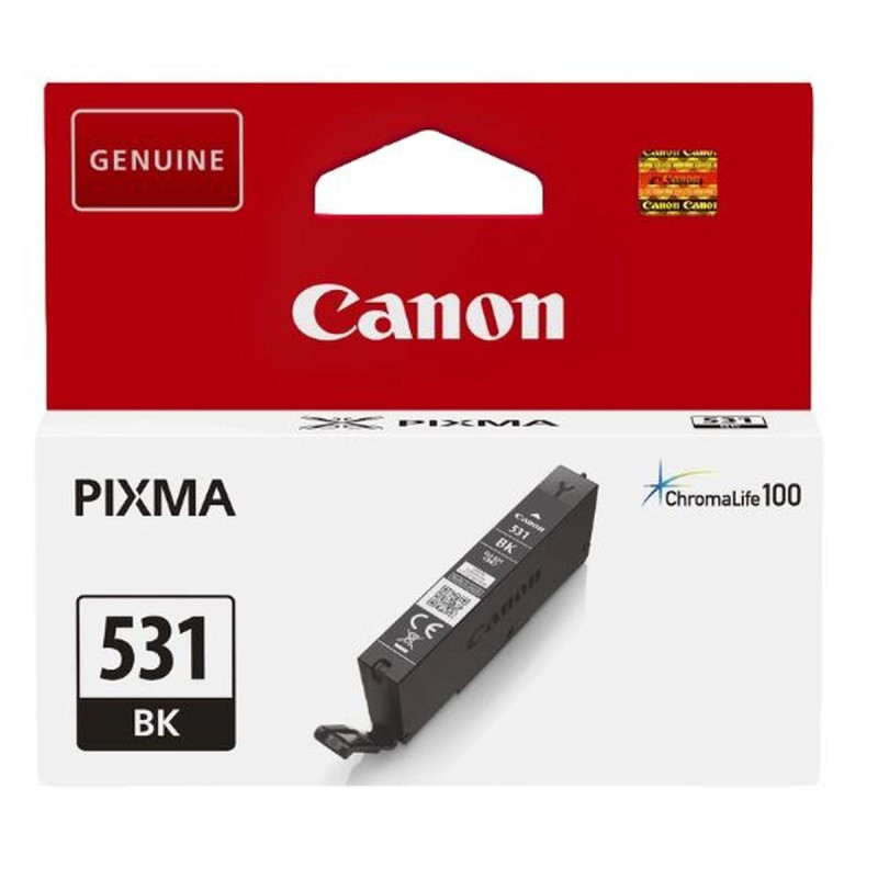 CARTUCCIA ORIGINALE (6118C001, CLI-531BK) CANON PIXMA TS8750 | NERO FOTO