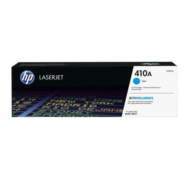 TONER ORIGINALE (CF411A, 410A) HP COLOR LASERJET PRO M452DN | 2,3K | CIANO