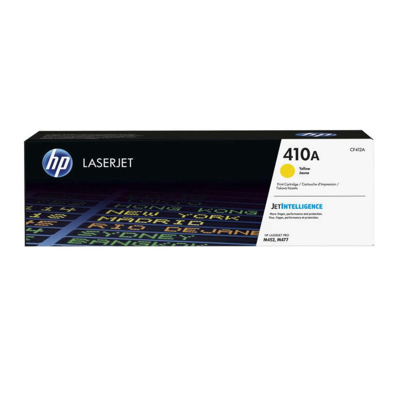 TONER ORIGINALE (CF412A, 410A) HP COLOR LASERJET PRO M452DN | 2,3K | GIALLO