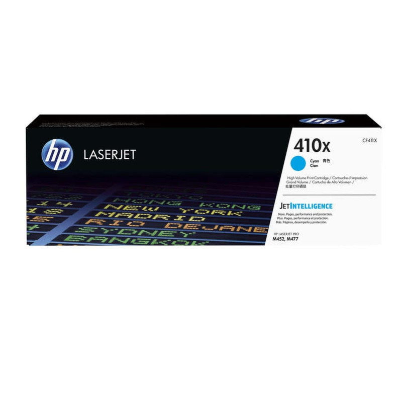 TONER ORIGINALE (CF411X, 410X) HP COLOR LASERJET PRO M452DN | 5K | CIANO XL