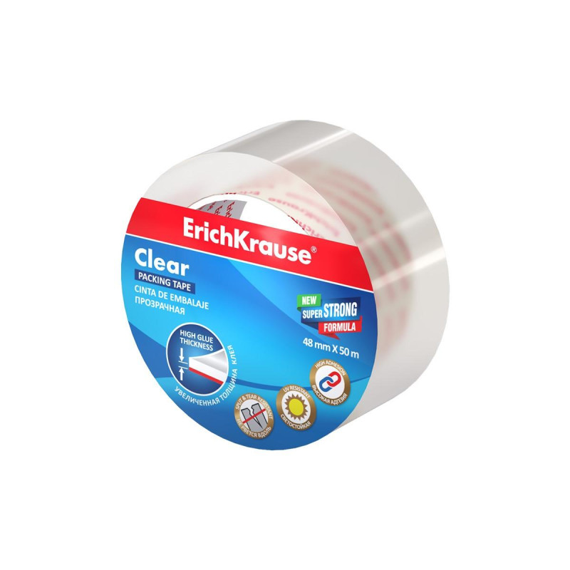 ADESIVO TRASPARENTE ERICHKRAUSE PER IMBALLAGGIO 48X50MT