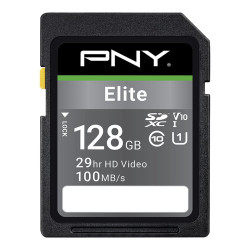 SCHEDA SD PNY ELITE SDXC 128 GB U1 V10 CLASSE 10