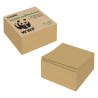 POST-IT CUBO PER APPUNTI RIPOSIZIONABILI DOHE IN CARTA KRAFT DA 75 GR - ADESIVO POTENTE - IDEALE PER PROMEMORIA