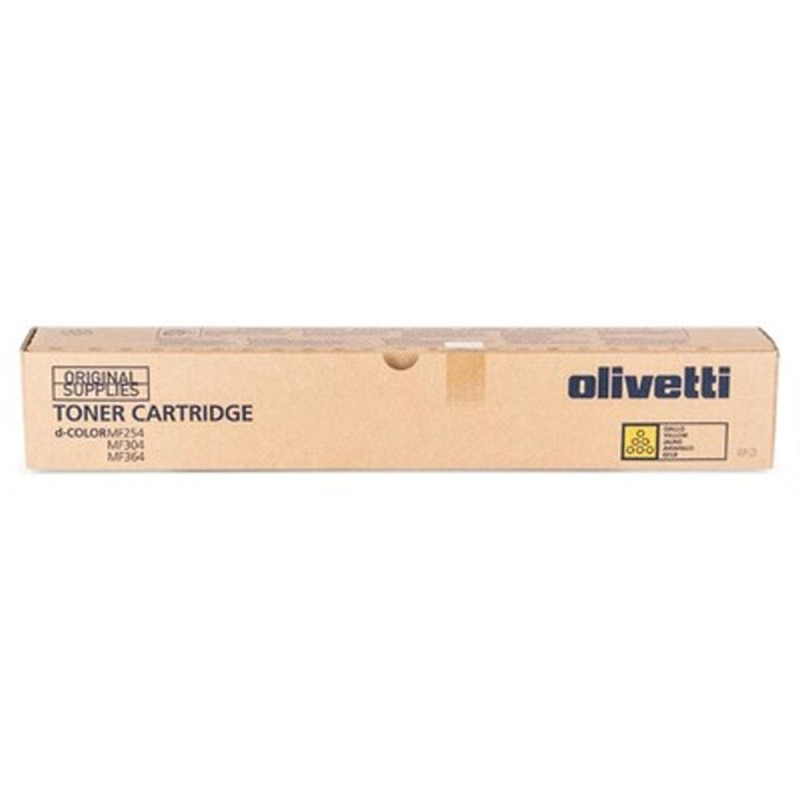 TONER ORIGINALE (B1169) OLIVETTI D-COLOR MF254 | 26K | GIALLO