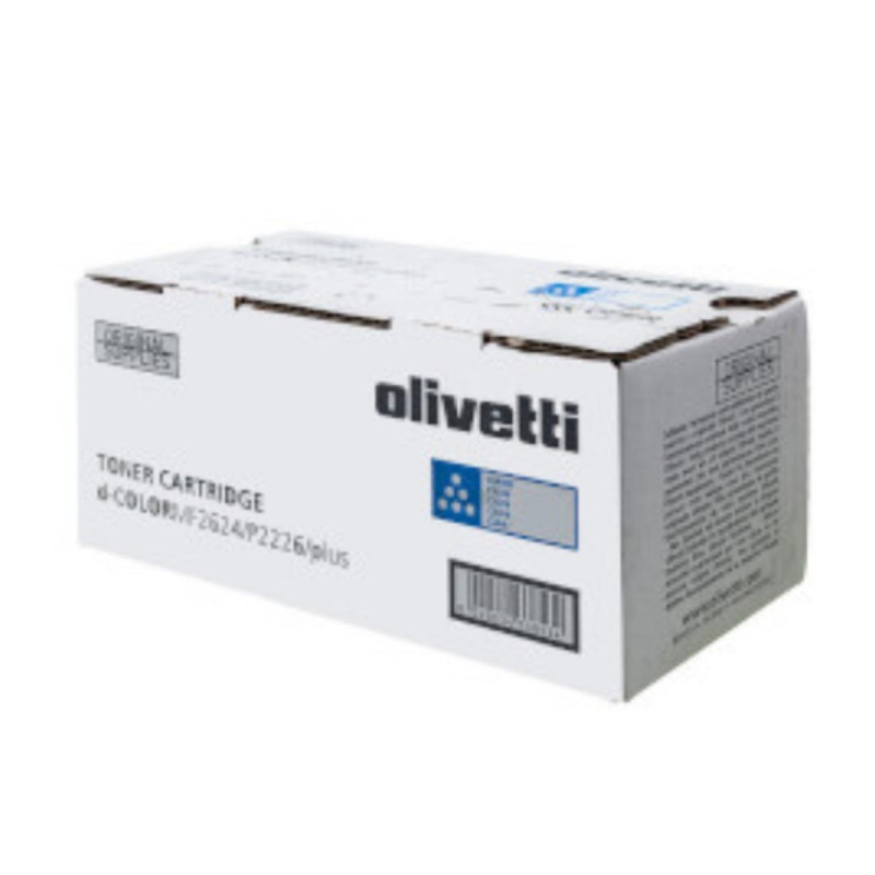 TONER ORIGINALE (B1238) OLIVETTI D-COLOR MF2624 | 3K | CIANO