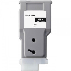 CARTUCCIA COMPATIBILE (PFI-207MBK, 8788B001) PER CANON IPF780 (300ML) NERO OPACO XL
