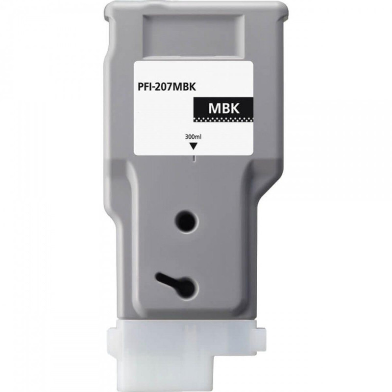 CARTUCCIA COMPATIBILE (PFI-207MBK, 8788B001) PER CANON IPF780 (300ML) NERO OPACO XL