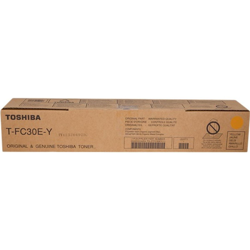TONER ORIGINALE (6AG00004454, T-FC30EY) TOSHIBA E-STUDIO 2051C (33,6K) GIALLO